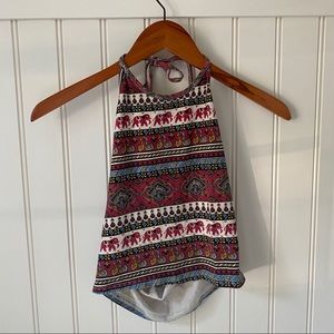Urban Outfitters Boho Printed Halter